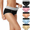 Picture of POKARLA Women's High Waisted Cotton Underwear Soft Breathable Panties Stretch Briefs 5-Pack (5X-Large)