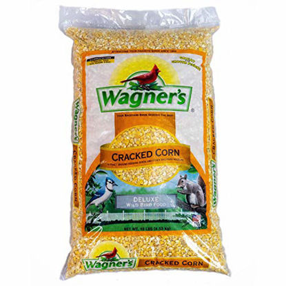 Picture of Wagner's 18542 Cracked Corn Wild Bird Food, 10-Pound Bag