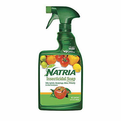 Picture of Natria 706230A Insecticidal Soap Organic Miticide, 24 oz, Ready-to-Use