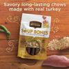 Picture of Rachael Ray Nutrish Soup Bones Dog Treats, Real Turkey & Rice Flavor, 24 Bones