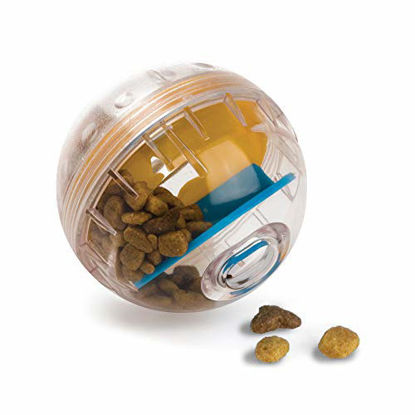 Picture of Pet Zone IQ Treat Ball Adjustable Dog Treat Ball (Slow Feeder, Dog Puzzle Toy, Treat Dispensing Toy and Interactive Dog Toy in One)