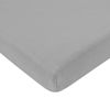 Picture of American Baby Company 100% Natural Cotton Value Jersey Knit Fitted Portable/Mini-Crib Sheet, Gray, Soft Breathable, for Boys and Girls, Pack of 1