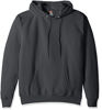 Picture of Hanes Men's Pullover Ecosmart Fleece Hooded Sweatshirt, Charcoal Heather, S