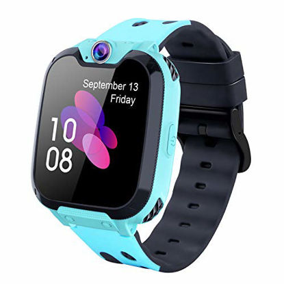 Picture of Kids Smart Watch for Boys Girls - HD Touch Screen Sports Smartwatch Phone with Call Camera Games Recorder Alarm Music Player for Children Teen Students