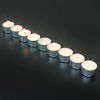 Picture of Stonebriar Unscented Tea Light Candles with 6-7 Hour Extended Burn Time, 50 Pack, White