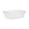 Picture of Rubbermaid Commercial Products Food Storage Box/Tote for Restaurant/Kitchen/Cafeteria, 3.5 Gallon, Clear (FG330900CLR)