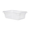 Picture of Rubbermaid Commercial Products Food Storage Box/Tote for Restaurant/Kitchen/Cafeteria, 3.5 Gallon, Clear (FG330900CLR)