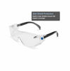 Picture of Gateway Safety 6983 Cover2 Safety Glasses Protective Eye Wear - Over-The-Glass (OTG), Gray Lens, Black Temple