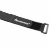 Picture of Reusable Cinch Straps 2" x 20" - 6 Pack, Multipurpose Strong Gripping, Quality Hook and Loop Securing Straps (Black)