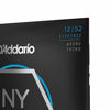 Picture of DAddario NYXL1252W Nickel Plated Electric Guitar Strings,Light Wound 3rd,12-52 - High Carbon Steel Alloy for Unprecedented Strength - Ideal Combination of Playability and Electric Tone