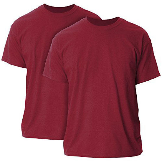 Picture of Gildan Men's Ultra Cotton T-Shirt, Style G2000, 2-Pack, Antique Cherry Red, 2X-Large