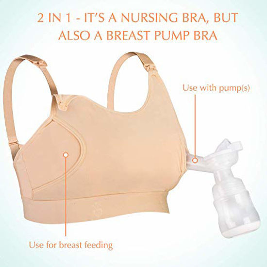 GetUSCart- Hands Free Pumping Bra, Momcozy Adjustable Breast-Pumps ...