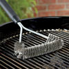 Picture of Weber 6494 12-Inch 3-Sided Grill Brush, Black