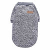 Picture of Fashion Focus On Pet Dog Clothes Knitwear Dog Sweater Soft Thickening Warm Pup Dogs Shirt Winter Puppy Sweater for Dogs (X-Large, Grey)