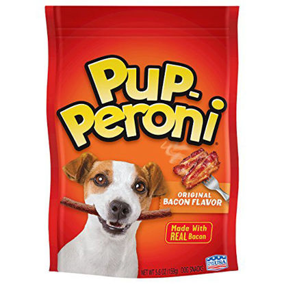Picture of Pup-Peroni Original Bacon Flavor Dog Snacks, 5.6-Ounce (Pack of 8)