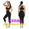 Picture of SEASUM Women's Brazilian Capris Pants High Waist Tummy Control Slimming Booty Leggings Workout Running Butt Lift Tights S