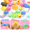 Picture of OCATO Squishies Mochi Squishy Toys 40pcs Party Favors for Kids Mini Squishy Kawaii Mochi Animal Squishies Cat Unicorn Squishy Mini Squeeze Stress Relief Toys for Kids Adults Treasure Box Toys, Random