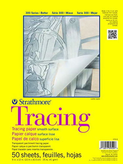 APP Tracing Paper, 9x12, 40 Sheets