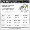 Picture of ILM Motorcycle Dual Visor Flip up Modular Full Face Helmet DOT 6 Colors (M, WHITE)