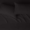 Picture of Amazon Basics Microfiber Sheet Set, Queen, Black