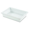 Picture of Rubbermaid Commercial Products Food Storage Box/Tote for Restaurant/Kitchen/Cafeteria, 8.5 Gallon, White (FG350800WHT)