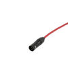 Picture of LyxPro 6 Feet XLR Microphone Cable Balanced Male to Female 3 Pin Mic Cord for Powered Speakers Audio Interface Professional Pro Audio Performance and Recording Devices - Red