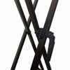 Picture of RockJam Xfinity Heavy-Duty, Double-X, Pre-Assembled, Infinitely Adjustable Piano Keyboard Stand with Locking Straps