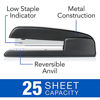 Picture of Swingline Stapler, 747 Iconic Desktop Stapler, 25 Sheet Capacity, Desk, Office, Black (74732)