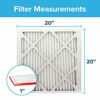 Picture of Filtrete 20x20x1, AC Furnace Air Filter, MPR 1000, Micro Allergen Defense, 4-Pack (exact dimensions 19.69 x 19.69 x 0.81)