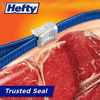 Picture of Hefty Slider Freezer Storage Bags, Gallon Size, 56 Count