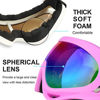 Picture of Ski Goggles, Motorcycle Goggles, Snowboard Goggles for Men Women & Youth, Kids