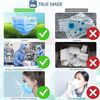 Picture of Disposable Face Masks, 3Ply with Adjustable Elastic Earloop, Comfortable Fitting & Easy Breathing, 50 Pcs