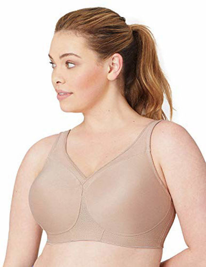 Full Figure Plus Size Magiclift Natural Shape Support Bra Wirefree