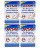 Picture of Secure Denture Adhesive Comfort Strips, 15 Strips, Pack of 4