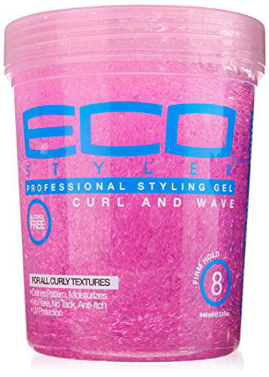 Picture of ECOCO Eco Style Gel, Pink, 32 Ounce