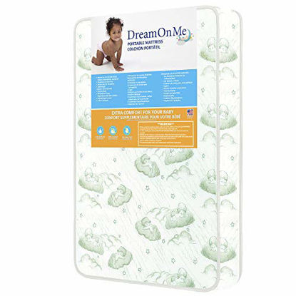 Picture of Dream On Me 3" Firm Play Yd Mattress, (27X-CO), Foam Fun Sport