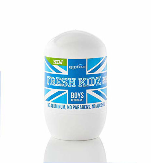 Picture of Keep it Kind Fresh Kidz Natural Roll On Deodorant 24 Hour Protection - Boys "Blue" 1.86 fl.oz.