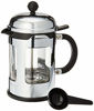 Picture of Bodum Chambord 4 Cup French Press Coffee Maker with Locking Lid Stainless Steel, 17-Ounce