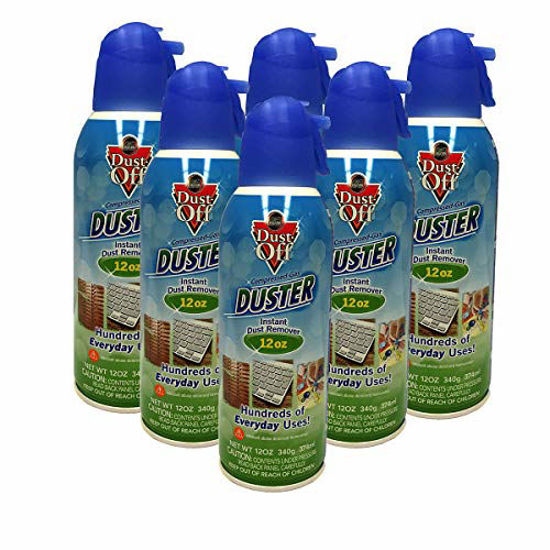 Picture of Falcon Dust-Off Professional Compressed Gas 2 X, 12oz. (6-Pack)