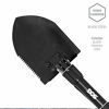 Picture of SOG Folding Shovel Survival Shovel - Entrenching Tool 18.25 Inch Foldable Shovel Camping Shovel w/ Wood Saw Edge and Tactical Shovel Carry Case (F08-N),black