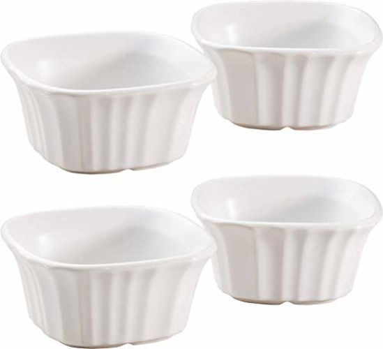 Picture of Corningware French White 7-oz Square Ramekin, Set of 4