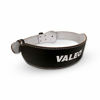 Picture of Valeo VRL4 4" Padded Leather Contoured Weightlifting Lifting Belt with Suede Lining, BLACK, SMALL