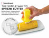 Picture of FusionBrands ButterEasy Butter Spreader and Butter Stick Holder - The Simple Way to Spread Butter - Easily Spread Butter on Cookware, Baking Dishes, Corn, Toast and Other Warm Foods