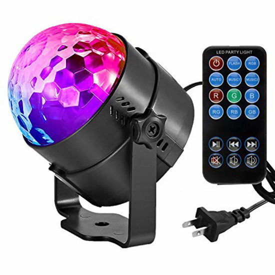 USB Mini Stage DJ Light Disco Ball Lamp Home Pajama Party Strobe