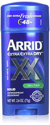 Picture of Arrid XX Ultra Fresh, Extra Extra Dry, Solid Antiperspirant Deodorant, 2.6 Oz. (Pack of 3)