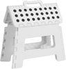 Picture of Utopia Home Foldable Step Stool for Kids - 11 Inches Wide and 8 Inches Tall - Holds Up to 300 lbs - Lightweight Plastic Design (White, Pack of 1)