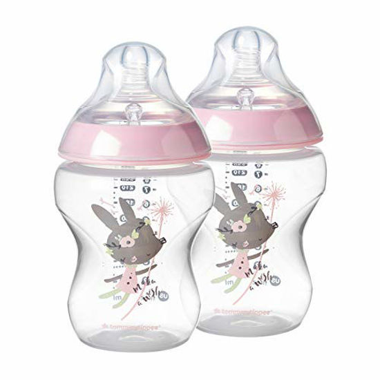 Tommee Tippee Closer to Nature - 260ml Bottle - 2 Pack 0M+