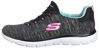 Picture of Skechers Women's Summits-Quick Getaway Sneaker, Bklb, 9.5 M US