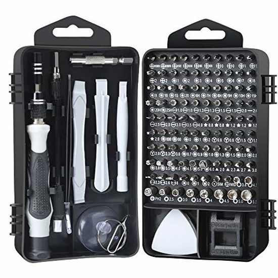 Picture of Precision Screwdriver Set, Lifegoo 117 in 1 Magnetic Repair Tool Kit for iPhone Series/Mac/iPad/Tablet/Laptop/Xbox Series/PS3/PS4/Nintendo Switch/Eyeglasses/Watch/Cellphone/PC/Camera/Electronic