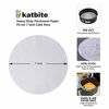 Picture of Katbite Heavy Duty Parchment Rounds 7 Inch 200 Pcs, 4"6"8"9"10"12" Parchment Paper Rounds Available, Uses for Cake Baking, Air Fryer Liners